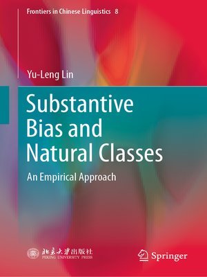 cover image of Substantive Bias and Natural Classes